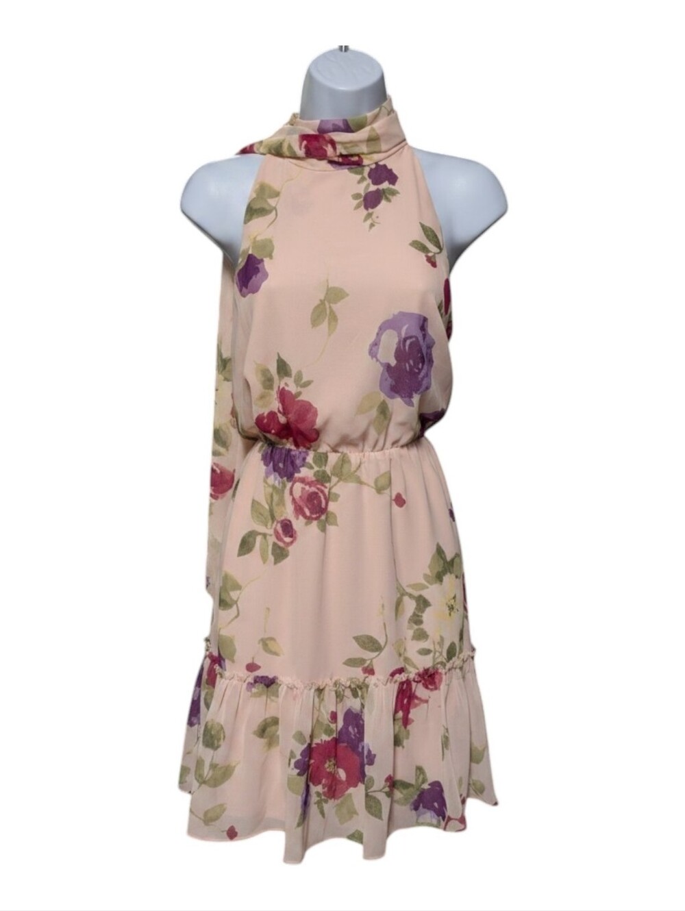 Lauren Ralph Lauren sleeveless chiffon dress Size 4